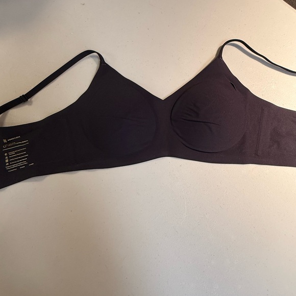 HONEYLOVE Liftwear Silhouette Wireless Bra In Black Color ‘Vamp’ Size Small - Picture 12 of 12